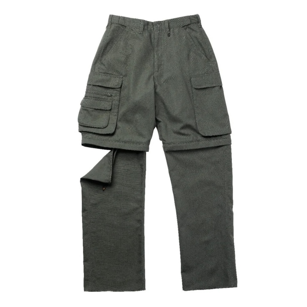NEW Boy Scouts of America Women Plus Sz 24W green cargo uniform convertible pant
